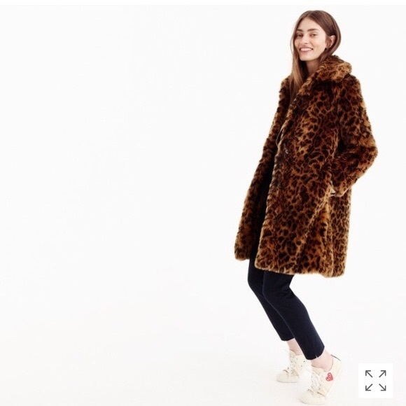 jcrew fur jacket